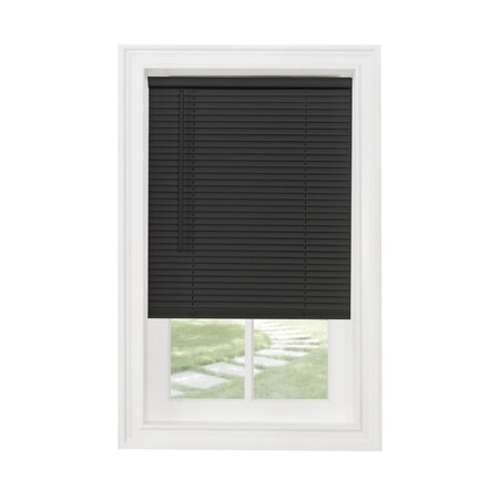Achim Importing Achim 28 x 64 in. GII Morningstar Cordless Vinyl Light Filtering Mini Blinds, Black MSG228BK06